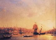 Ivan Aivazovsky Dusk on the Golden Horn oil painting artist